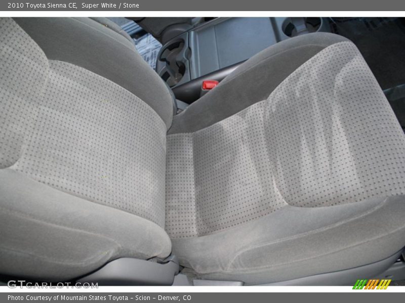 Super White / Stone 2010 Toyota Sienna CE