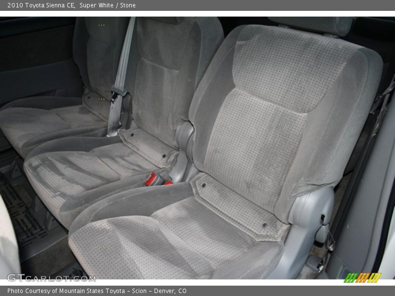 Super White / Stone 2010 Toyota Sienna CE
