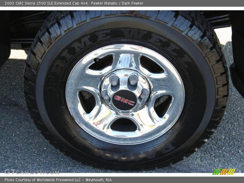  2003 Sierra 1500 SLE Extended Cab 4x4 Wheel