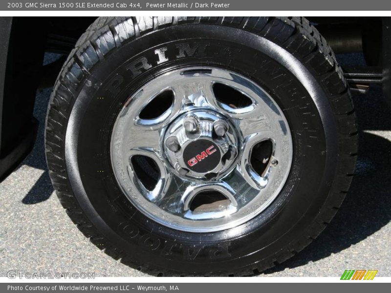  2003 Sierra 1500 SLE Extended Cab 4x4 Wheel