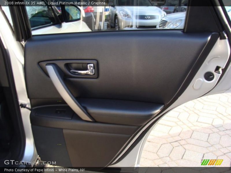 Liquid Platinum Metallic / Graphite 2008 Infiniti FX 35 AWD