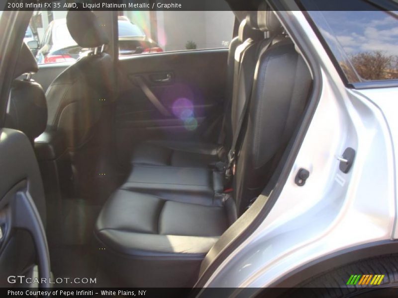 Liquid Platinum Metallic / Graphite 2008 Infiniti FX 35 AWD