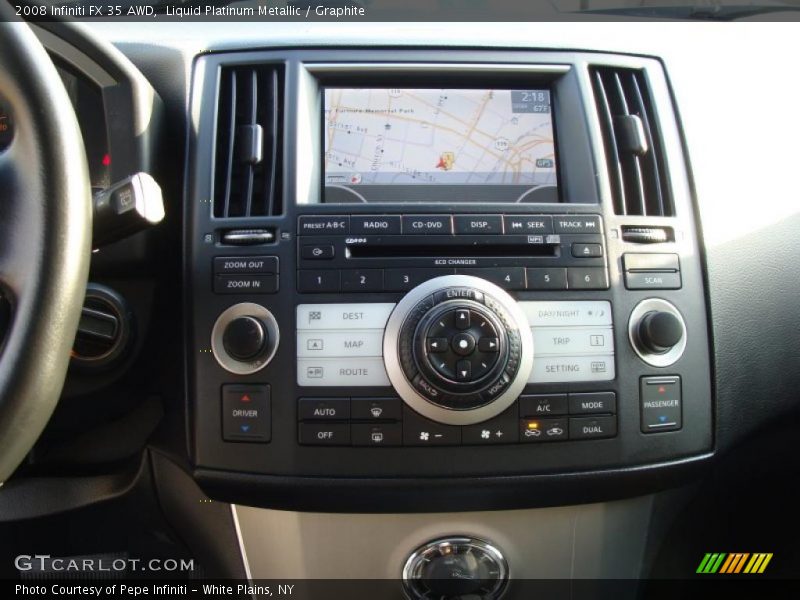 Liquid Platinum Metallic / Graphite 2008 Infiniti FX 35 AWD