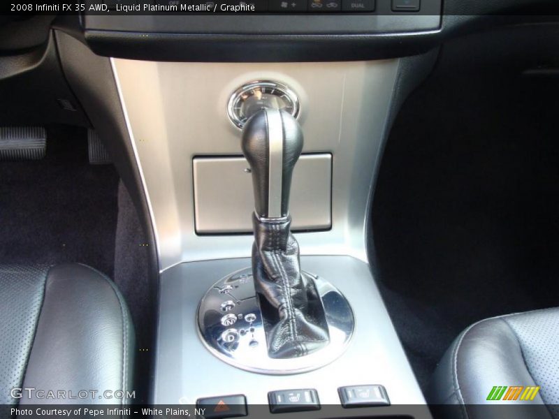 Liquid Platinum Metallic / Graphite 2008 Infiniti FX 35 AWD