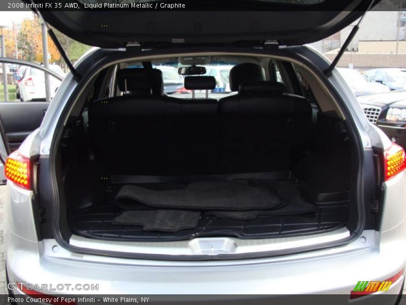 Liquid Platinum Metallic / Graphite 2008 Infiniti FX 35 AWD