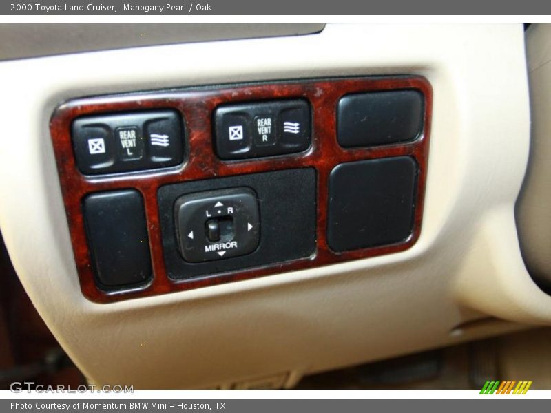 Controls of 2000 Land Cruiser 