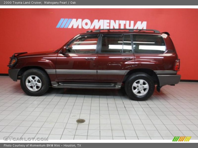 Mahogany Pearl / Oak 2000 Toyota Land Cruiser