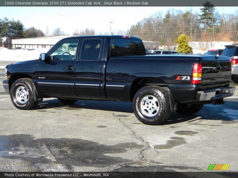 Onyx Black / Medium Oak 2000 Chevrolet Silverado 1500 Z71 Extended Cab 4x4