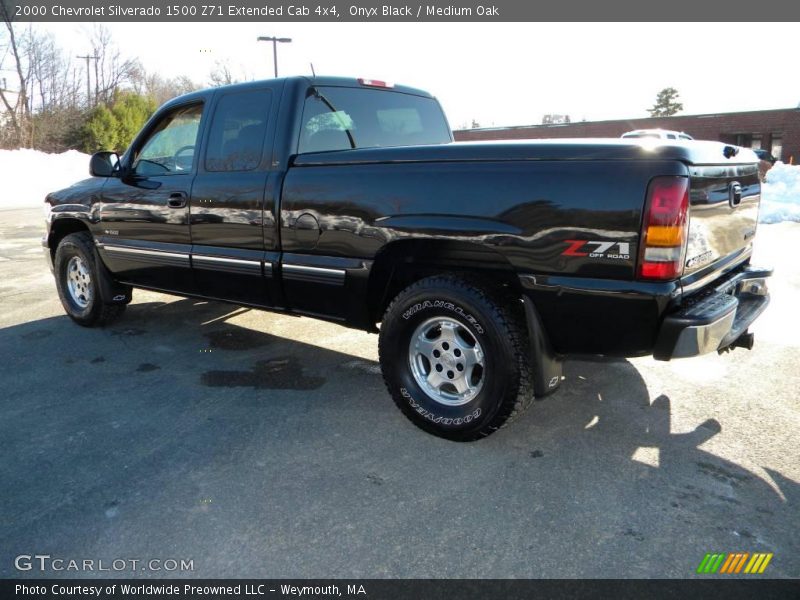 Onyx Black / Medium Oak 2000 Chevrolet Silverado 1500 Z71 Extended Cab 4x4