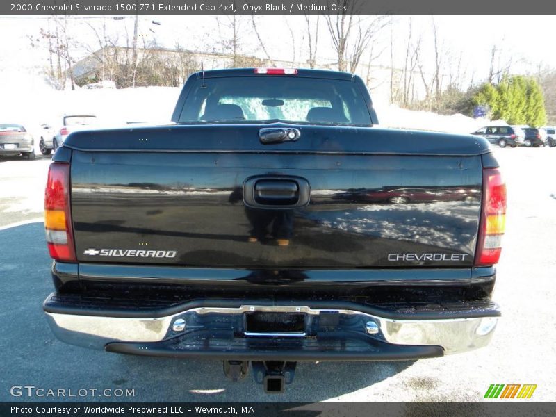 Onyx Black / Medium Oak 2000 Chevrolet Silverado 1500 Z71 Extended Cab 4x4