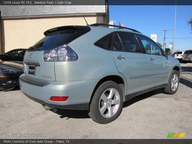 Bamboo Pearl / Light Gray 2008 Lexus RX 350