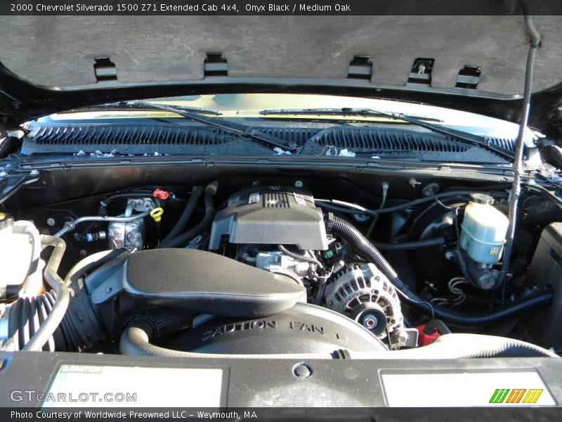 Onyx Black / Medium Oak 2000 Chevrolet Silverado 1500 Z71 Extended Cab 4x4