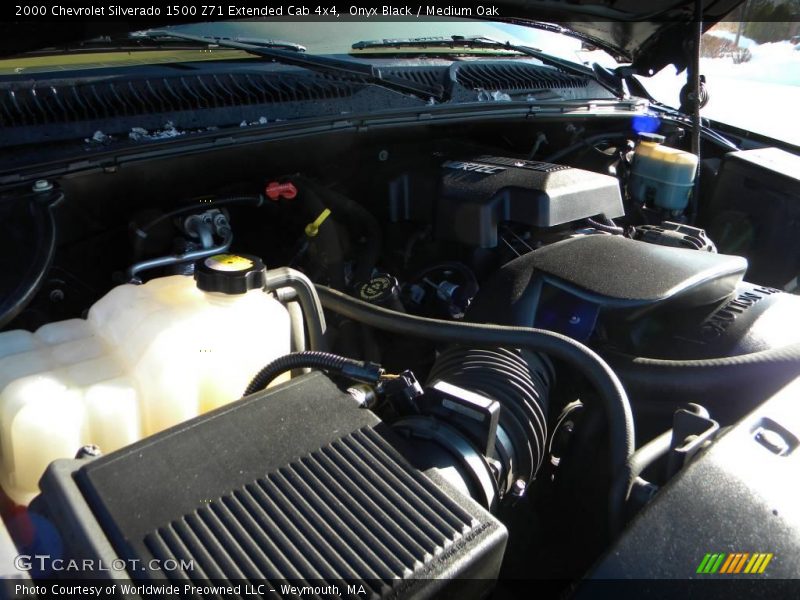 Onyx Black / Medium Oak 2000 Chevrolet Silverado 1500 Z71 Extended Cab 4x4