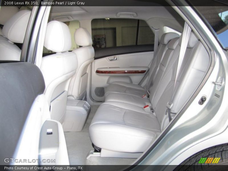 Bamboo Pearl / Light Gray 2008 Lexus RX 350