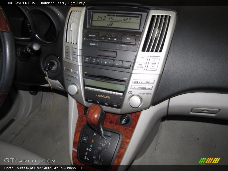 Bamboo Pearl / Light Gray 2008 Lexus RX 350