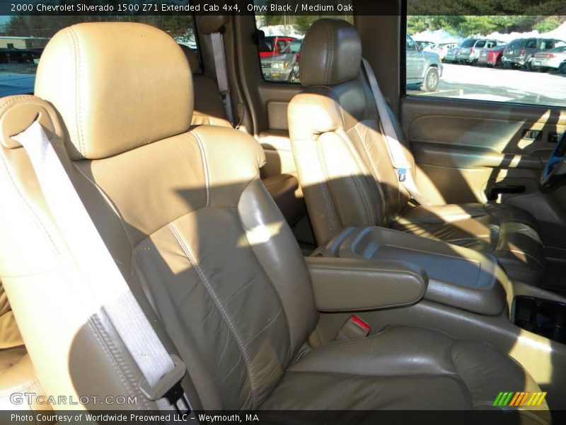 Onyx Black / Medium Oak 2000 Chevrolet Silverado 1500 Z71 Extended Cab 4x4