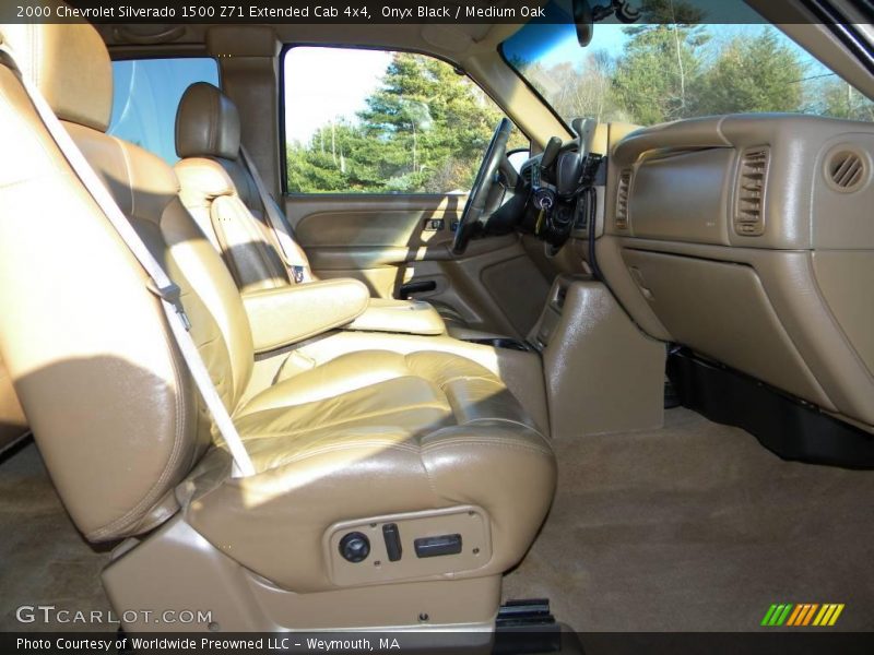 Onyx Black / Medium Oak 2000 Chevrolet Silverado 1500 Z71 Extended Cab 4x4