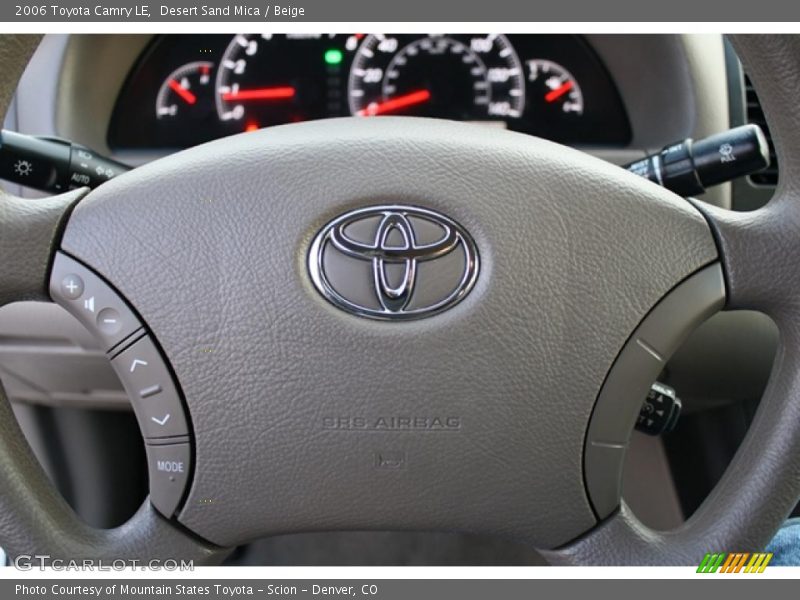 Desert Sand Mica / Beige 2006 Toyota Camry LE