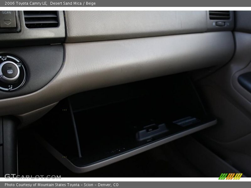 Desert Sand Mica / Beige 2006 Toyota Camry LE