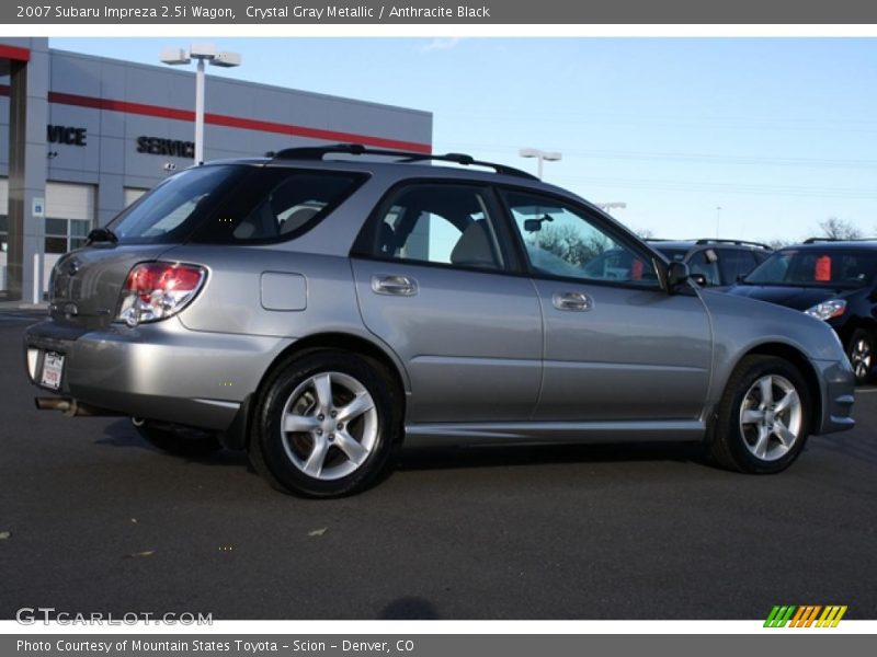 Crystal Gray Metallic / Anthracite Black 2007 Subaru Impreza 2.5i Wagon