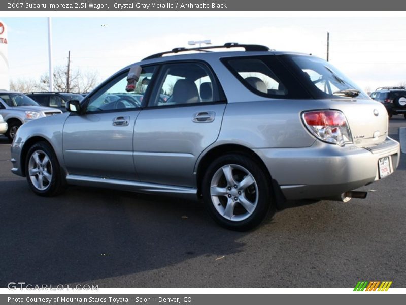 Crystal Gray Metallic / Anthracite Black 2007 Subaru Impreza 2.5i Wagon
