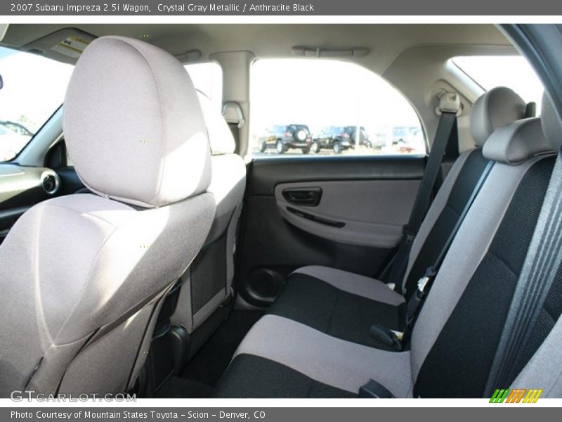 Crystal Gray Metallic / Anthracite Black 2007 Subaru Impreza 2.5i Wagon