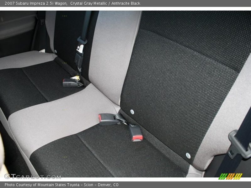 Crystal Gray Metallic / Anthracite Black 2007 Subaru Impreza 2.5i Wagon