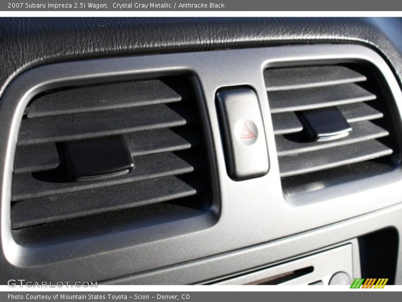 Crystal Gray Metallic / Anthracite Black 2007 Subaru Impreza 2.5i Wagon