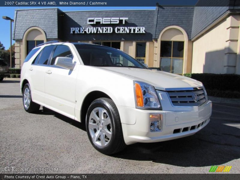 White Diamond / Cashmere 2007 Cadillac SRX 4 V8 AWD