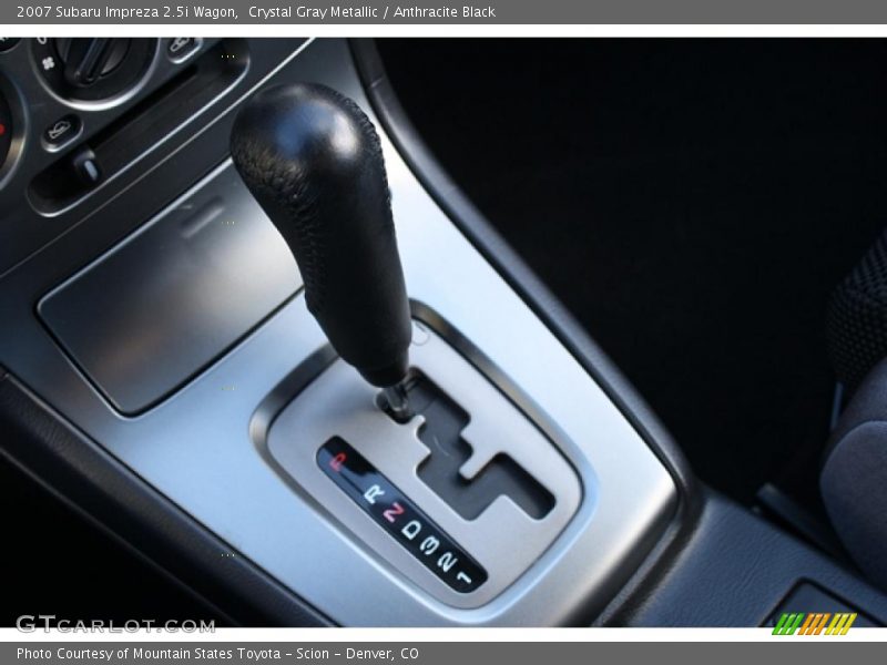 Crystal Gray Metallic / Anthracite Black 2007 Subaru Impreza 2.5i Wagon
