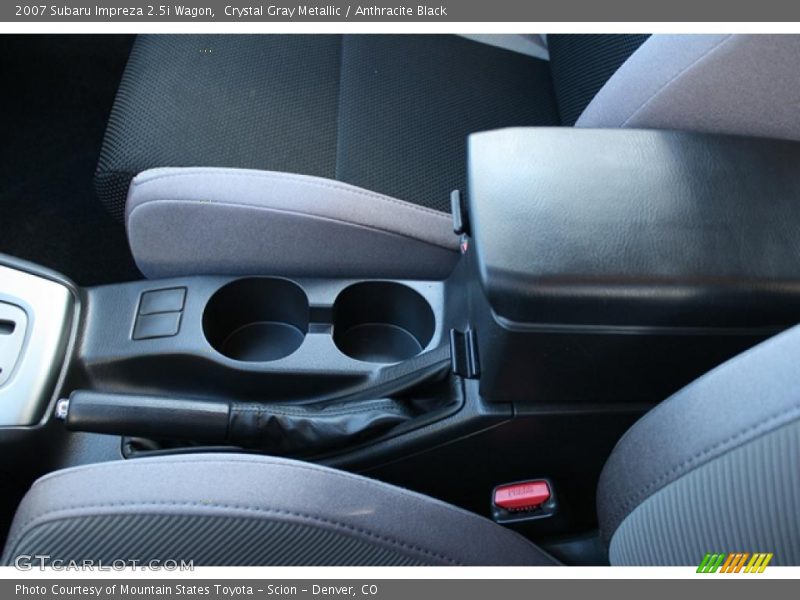 Crystal Gray Metallic / Anthracite Black 2007 Subaru Impreza 2.5i Wagon