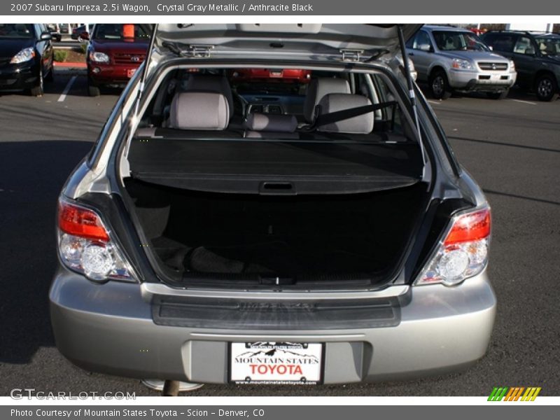 Crystal Gray Metallic / Anthracite Black 2007 Subaru Impreza 2.5i Wagon
