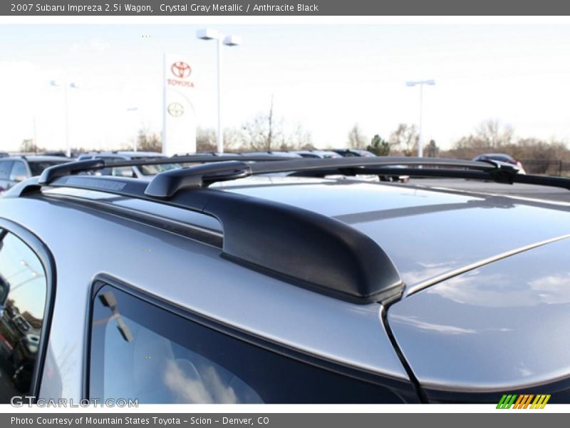 Crystal Gray Metallic / Anthracite Black 2007 Subaru Impreza 2.5i Wagon