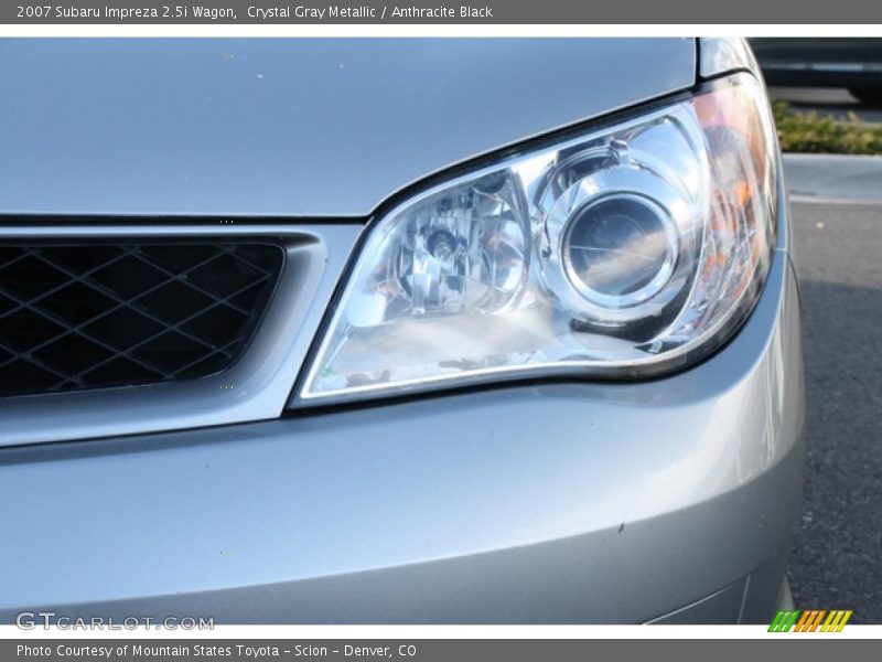 Crystal Gray Metallic / Anthracite Black 2007 Subaru Impreza 2.5i Wagon