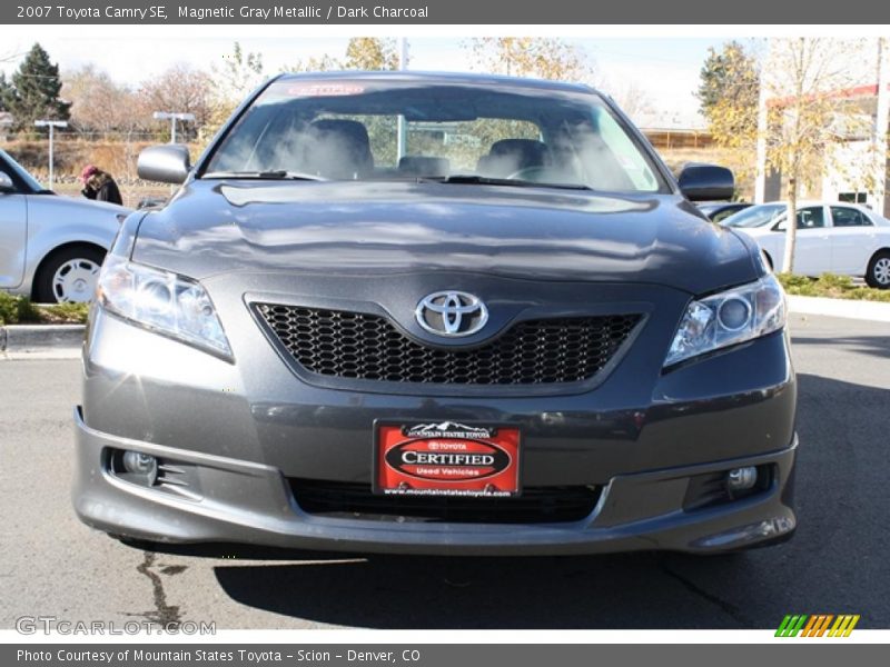 Magnetic Gray Metallic / Dark Charcoal 2007 Toyota Camry SE