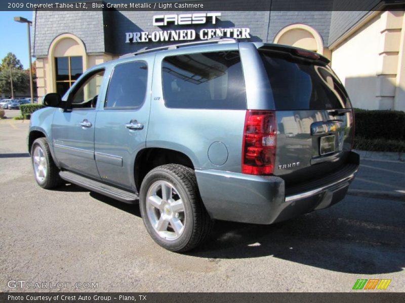 Blue Granite Metallic / Light Cashmere 2009 Chevrolet Tahoe LTZ