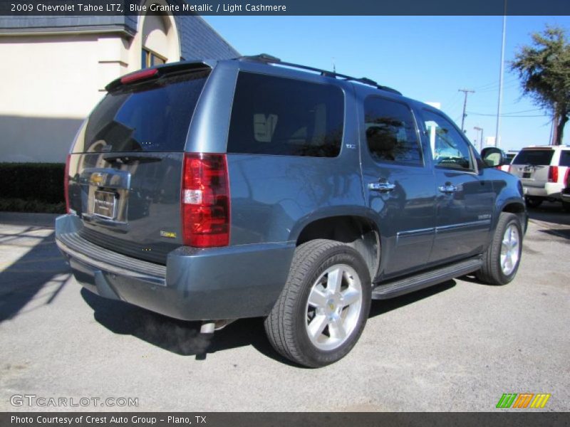 Blue Granite Metallic / Light Cashmere 2009 Chevrolet Tahoe LTZ