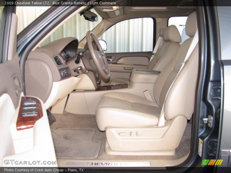 Blue Granite Metallic / Light Cashmere 2009 Chevrolet Tahoe LTZ