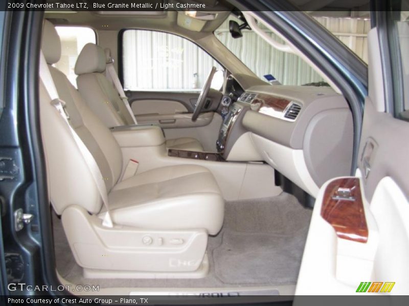 Blue Granite Metallic / Light Cashmere 2009 Chevrolet Tahoe LTZ