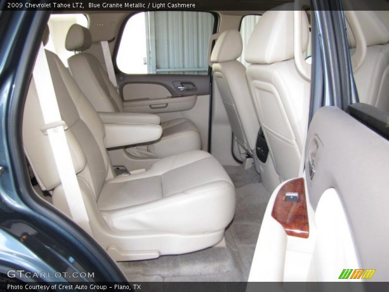 Blue Granite Metallic / Light Cashmere 2009 Chevrolet Tahoe LTZ