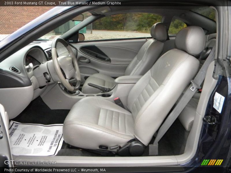 2003 Mustang GT Coupe Medium Graphite Interior
