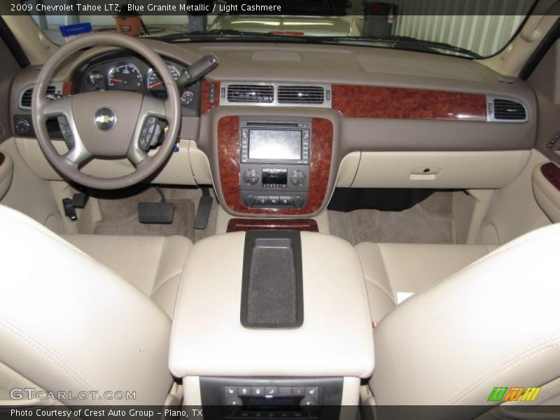 Blue Granite Metallic / Light Cashmere 2009 Chevrolet Tahoe LTZ