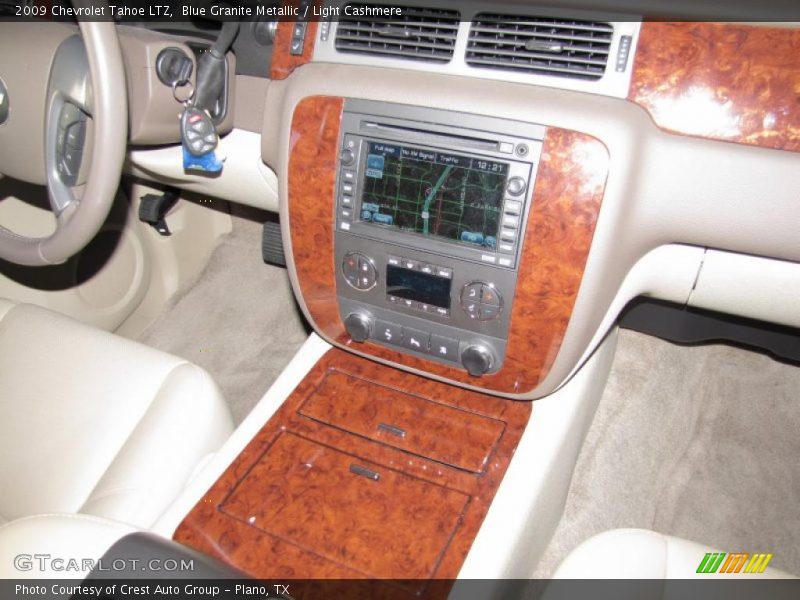 Blue Granite Metallic / Light Cashmere 2009 Chevrolet Tahoe LTZ
