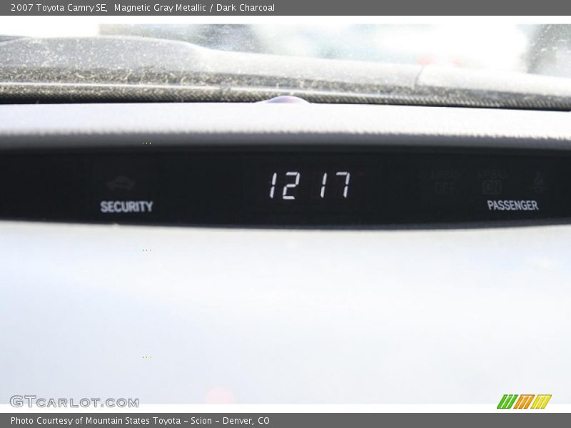 Magnetic Gray Metallic / Dark Charcoal 2007 Toyota Camry SE