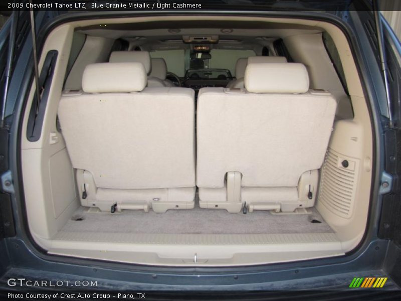 Blue Granite Metallic / Light Cashmere 2009 Chevrolet Tahoe LTZ