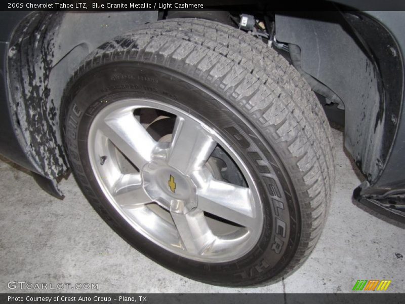 Blue Granite Metallic / Light Cashmere 2009 Chevrolet Tahoe LTZ