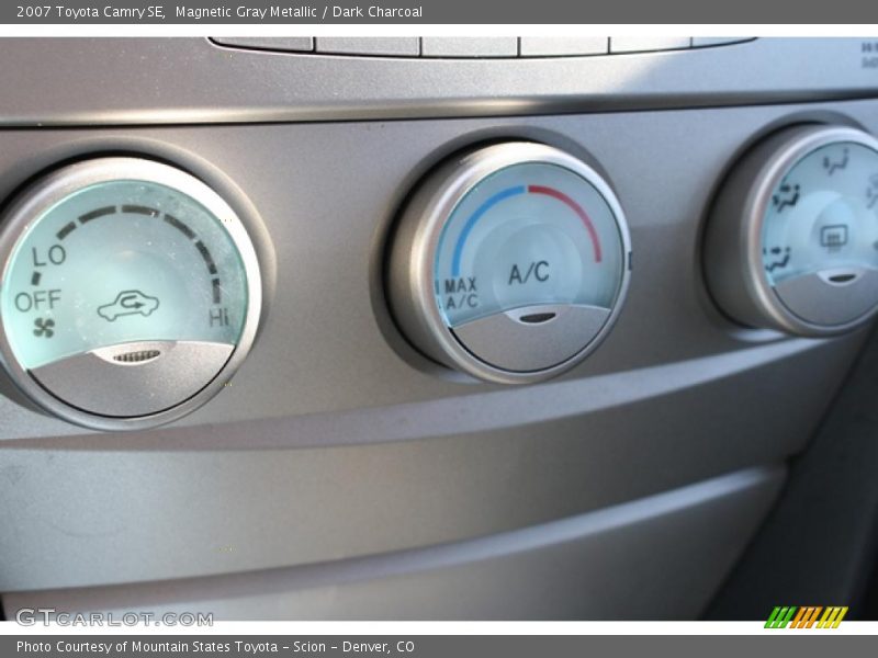 Magnetic Gray Metallic / Dark Charcoal 2007 Toyota Camry SE