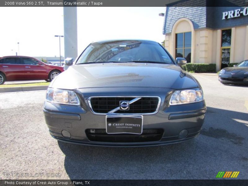 Titanium Gray Metallic / Taupe 2008 Volvo S60 2.5T