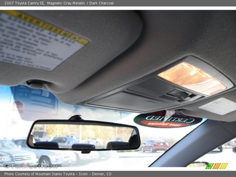 Magnetic Gray Metallic / Dark Charcoal 2007 Toyota Camry SE