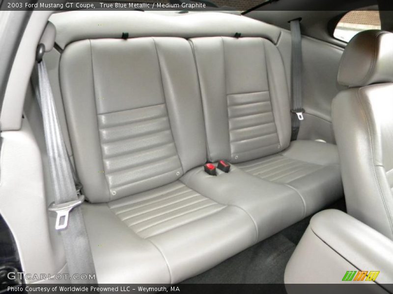 True Blue Metallic / Medium Graphite 2003 Ford Mustang GT Coupe